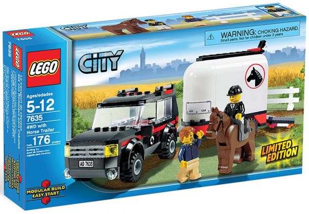 LEGO City 7635 Le transport de chevaux