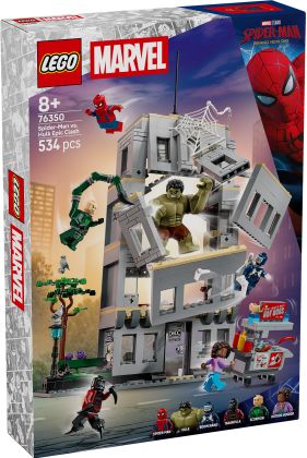 LEGO Marvel 76350 L'affrontement légendaire entre Spider-Man et Hulk