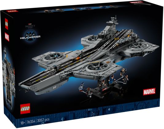 LEGO Marvel 76354 L’héliporteur du SHIELD