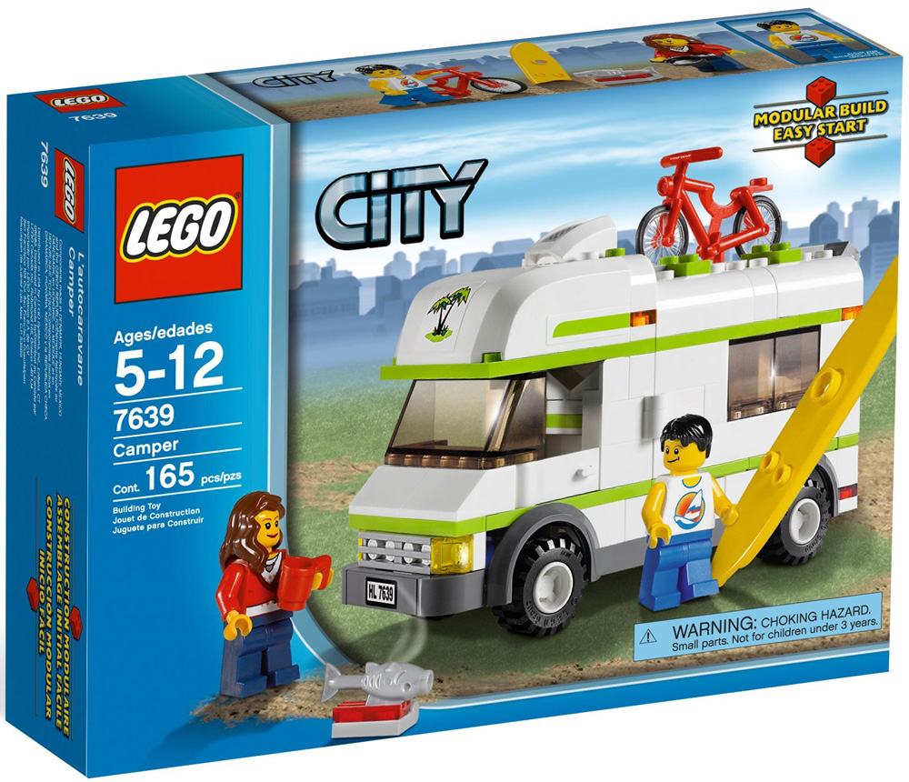 LEGO City 7639 pas cher, Le camping-car