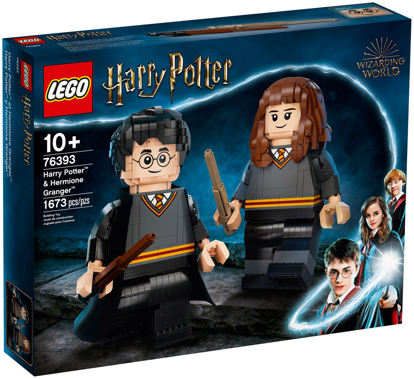 LEGO Harry Potter 76393 pas cher, Harry Potter et Hermione Granger