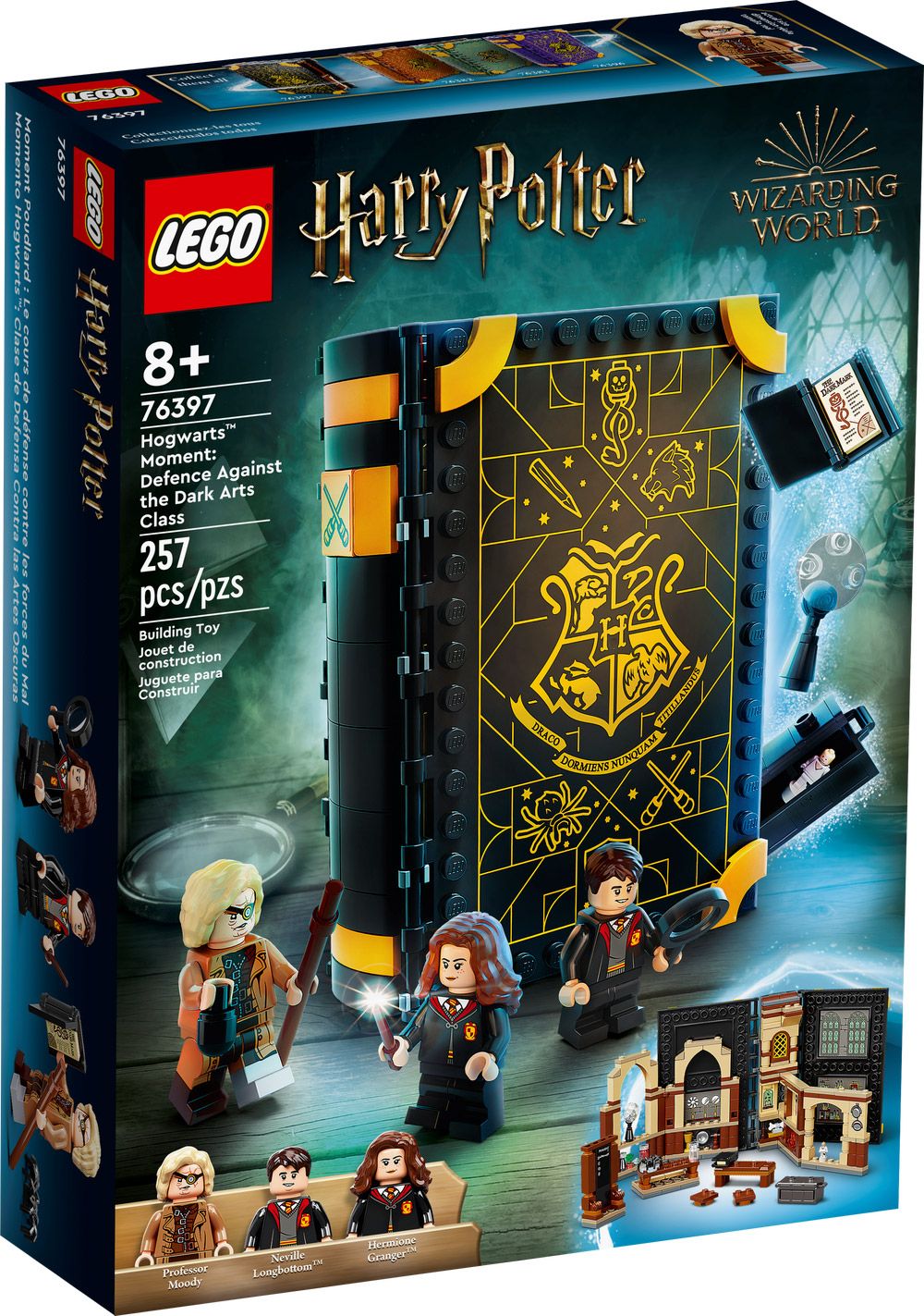 LEGO Harry Potter 76397 pas cher, Poudlard : le cours de défense