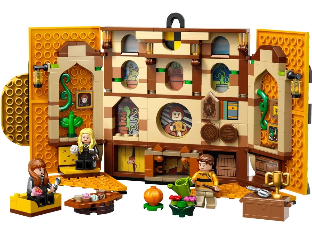 LEGO Harry Potter 76412 pas cher, Le blason de la maison Poufsouffle