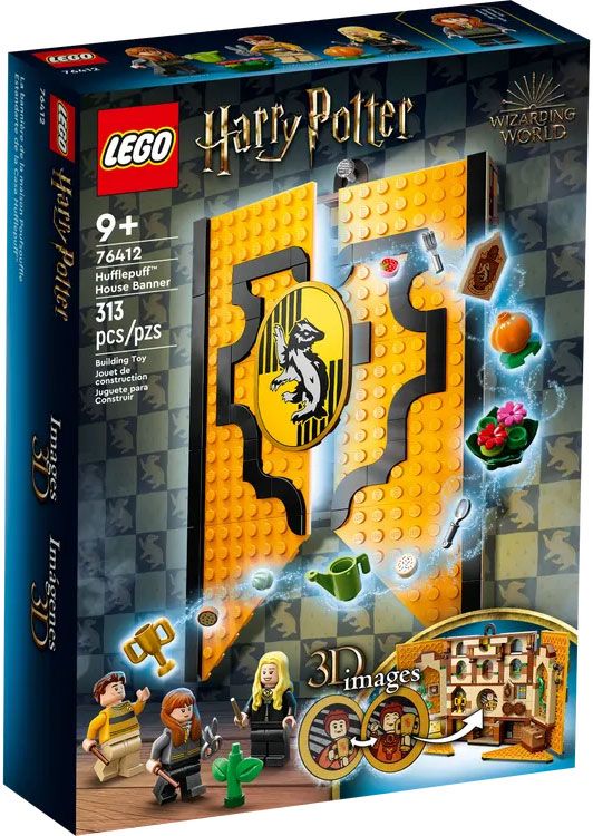 LEGO Harry Potter 76412 pas cher, Le blason de la maison Poufsouffle