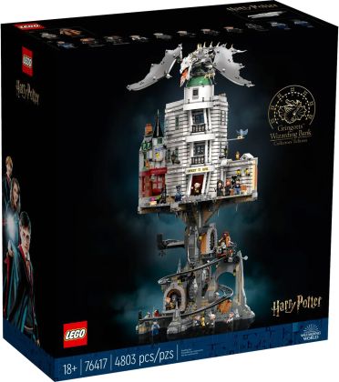 LEGO Harry Potter 76417 La banque des sorciers Gringotts - Édition Collector