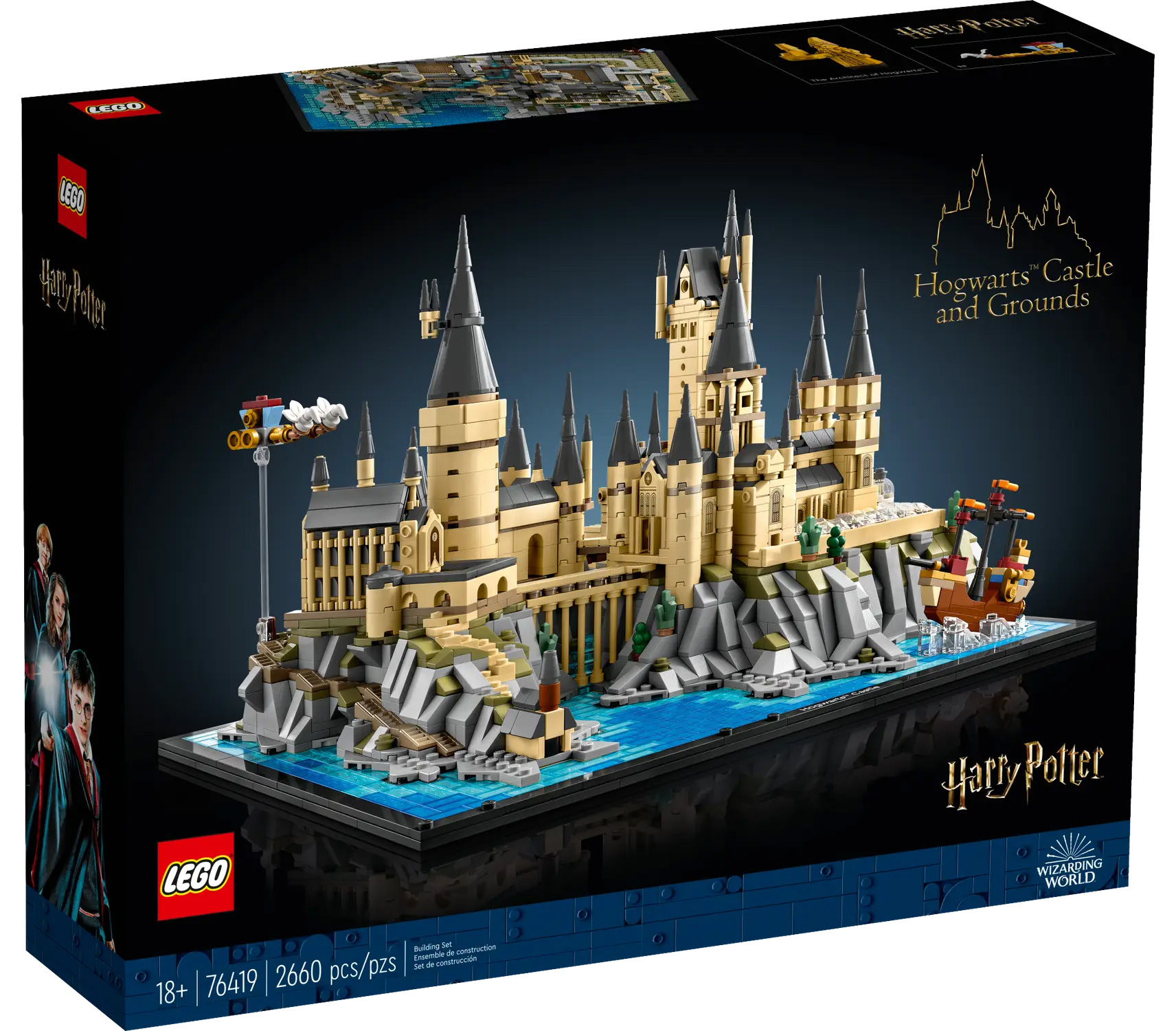 LEGO Harry Potter 76419 pas cher, Le château et le domaine de Poudlard