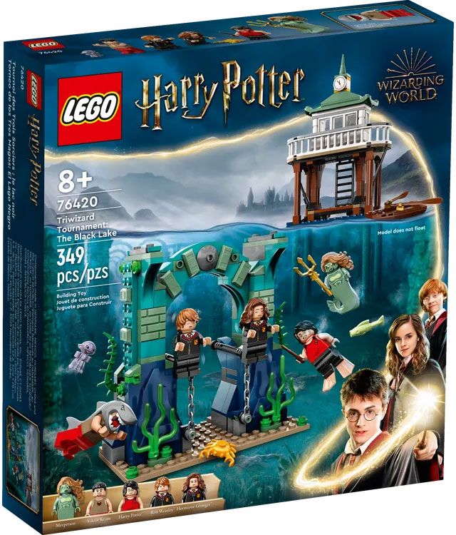 LEGO Harry Potter 76420 pas cher, Le Tournoi des Trois Sorciers : le lac  noir