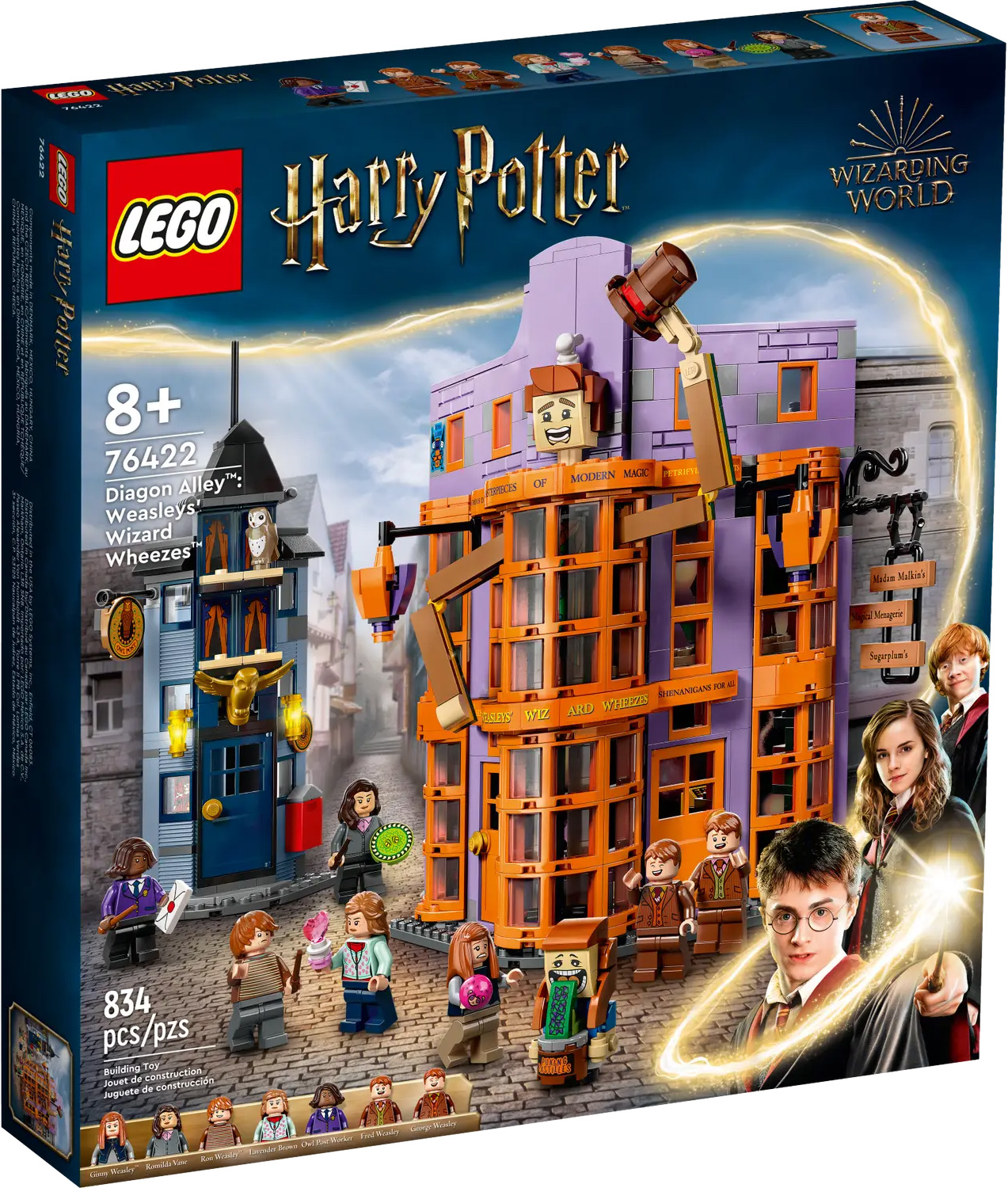 LEGO Harry Potter 76422 pas cher, Le Chemin de Traverse : Weasley
