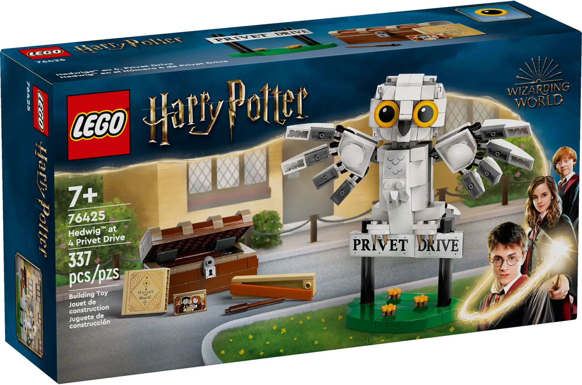 LEGO Harry Potter 76425 pas cher, Hedwige au 4 Privet Drive