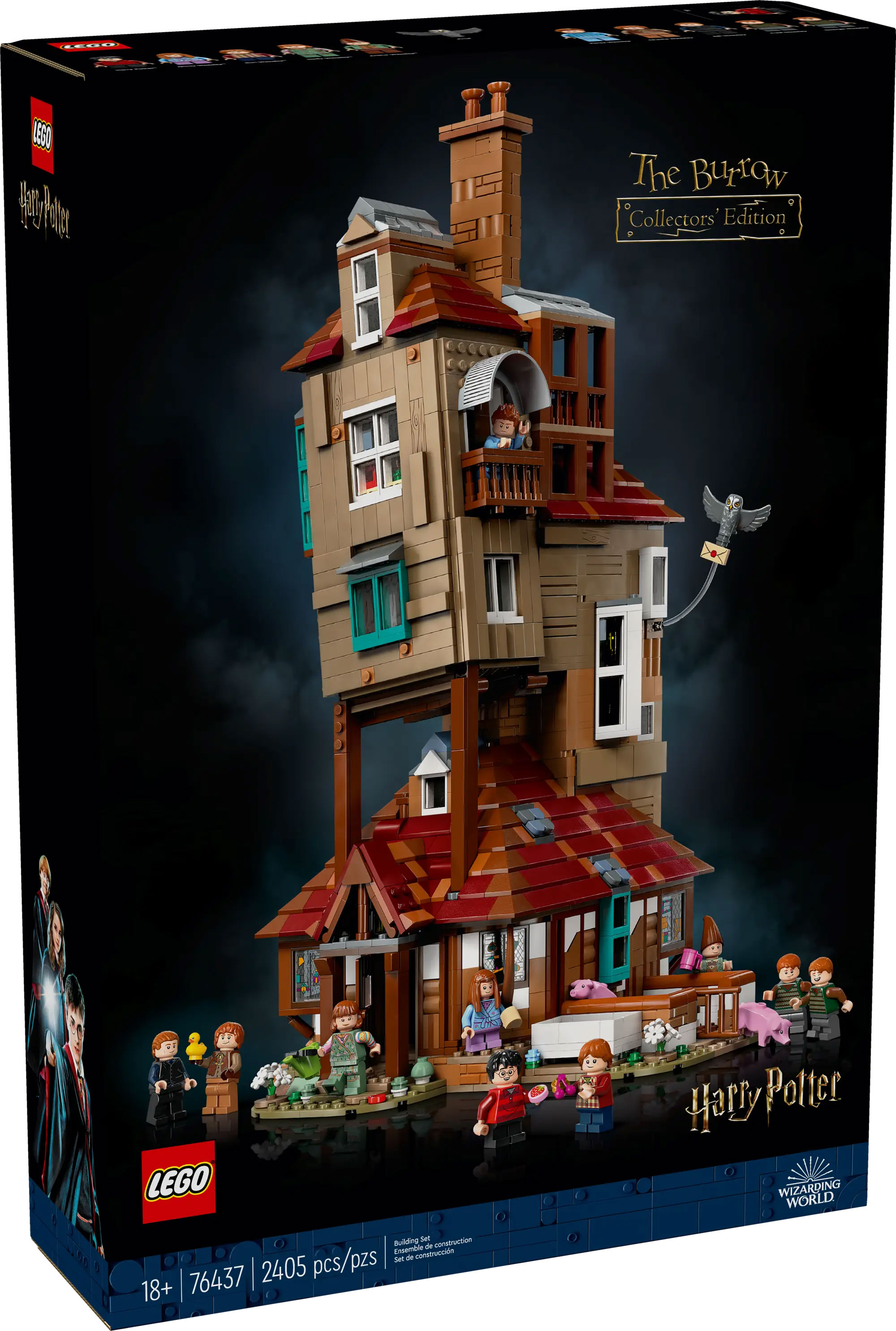LEGO Harry Potter 76437 pas cher, Le Terrier – Édition Collector