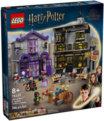 LEGO Harry Potter 76439 Ollivander et Madame Guipure, prêt-à-porter pour mages et sorciers