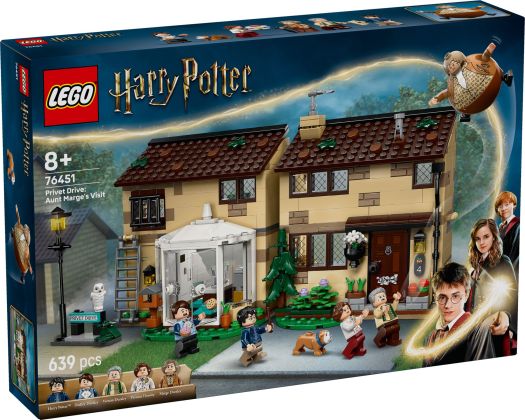 LEGO Harry Potter 76451 Privet Drive : la visite de tante Marge