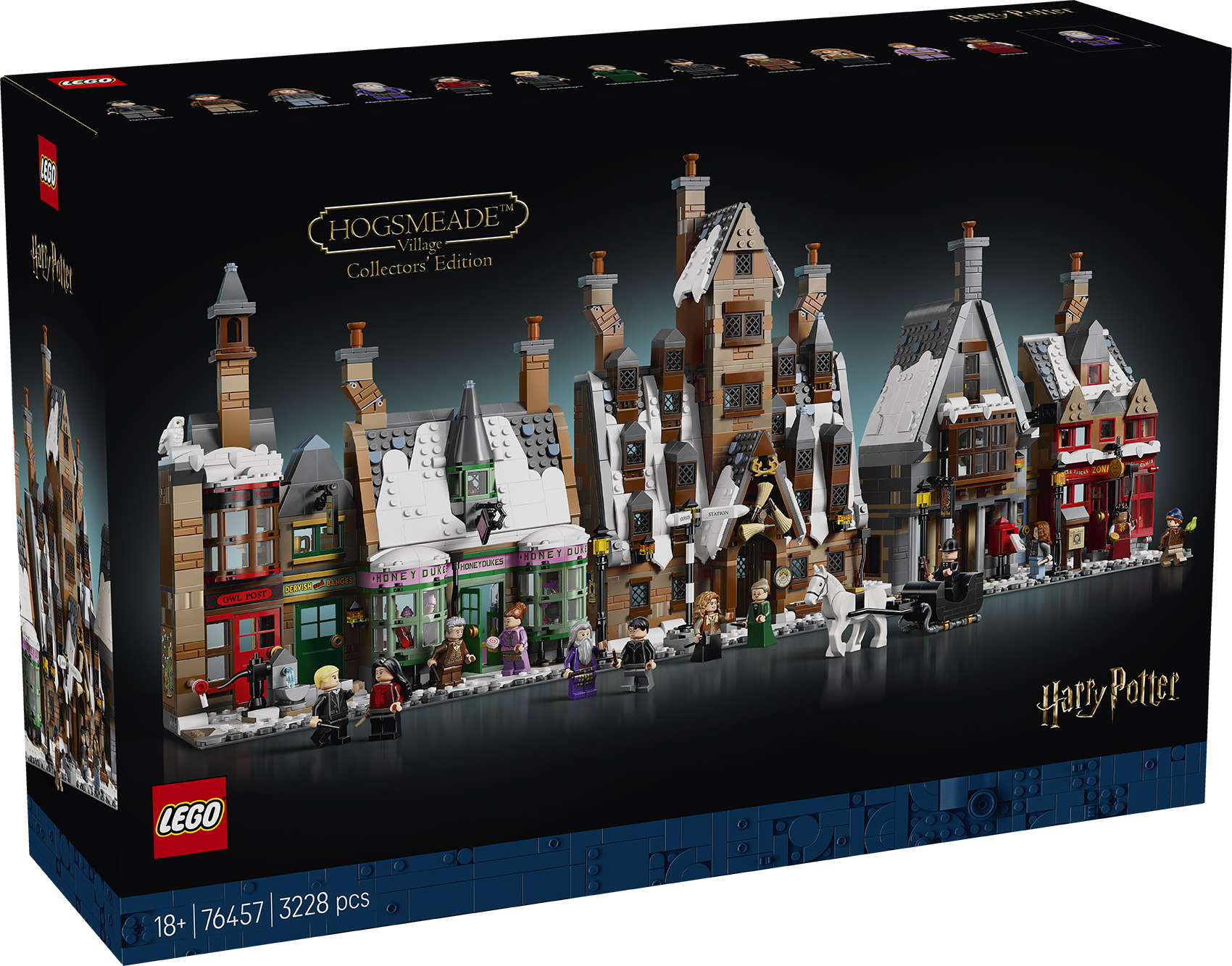 LEGO Harry Potter 76457 pas cher, Village de Pré-au-Lard - Édition Collector