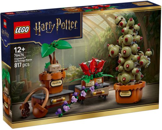 LEGO Harry Potter 76474 Les plantes du cours de botanique de Poudlard