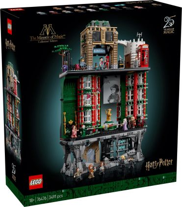 LEGO Harry Potter 76476 Le ministère de la Magie - Édition collector