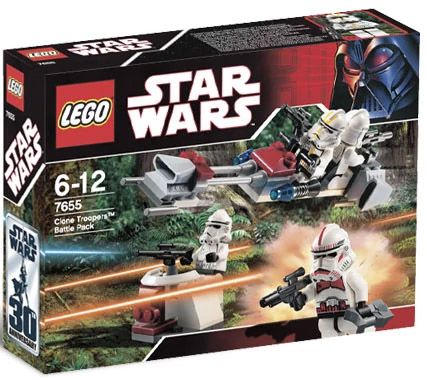 LEGO Star Wars 7655 Clone Troopers Battle Pack