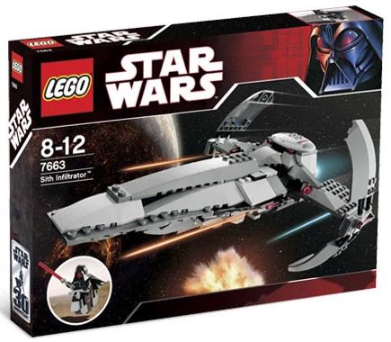 LEGO Star Wars 7663 Sith Infiltrator