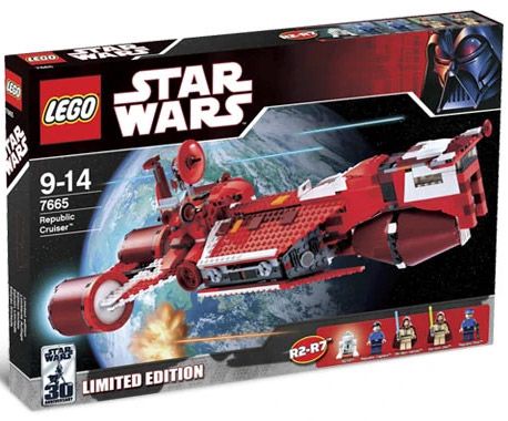 LEGO Star Wars 7665 Republic Cruiser