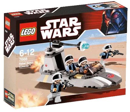 LEGO Star Wars 7668 Rebel Scout Speeder