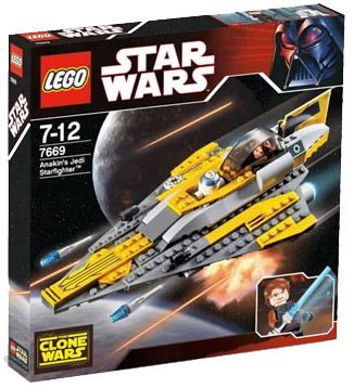 LEGO Star Wars 7669 Anakin's Jedi Starfighter