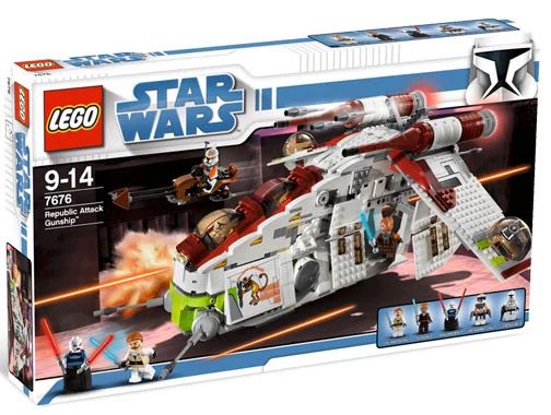 LEGO Star Wars 7676 Republic Attack Gunship