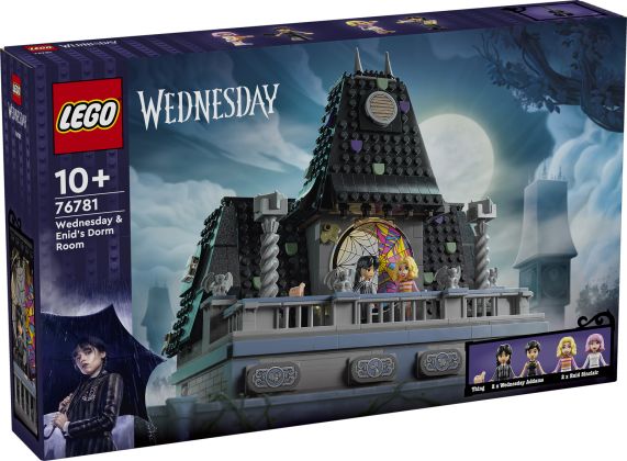 LEGO Wednesday 76781 La chambre de Mercredi et Enid