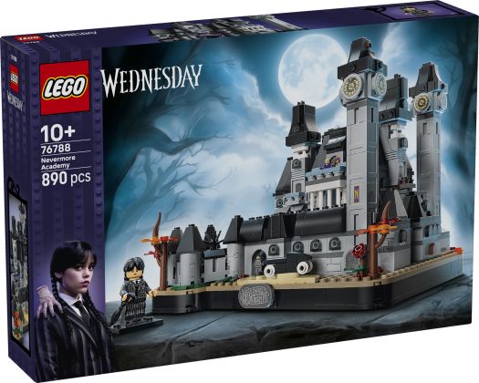 LEGO Wednesday 76788 L’Académie Nevermore