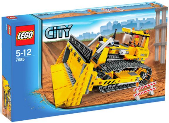 LEGO City 7685 Le bulldozer