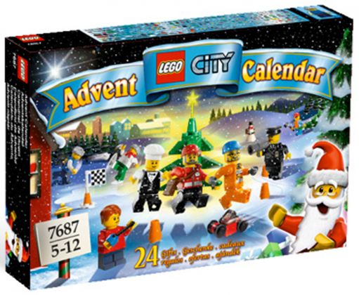 LEGO City 7687 Calendrier de l'avent LEGO City 2009