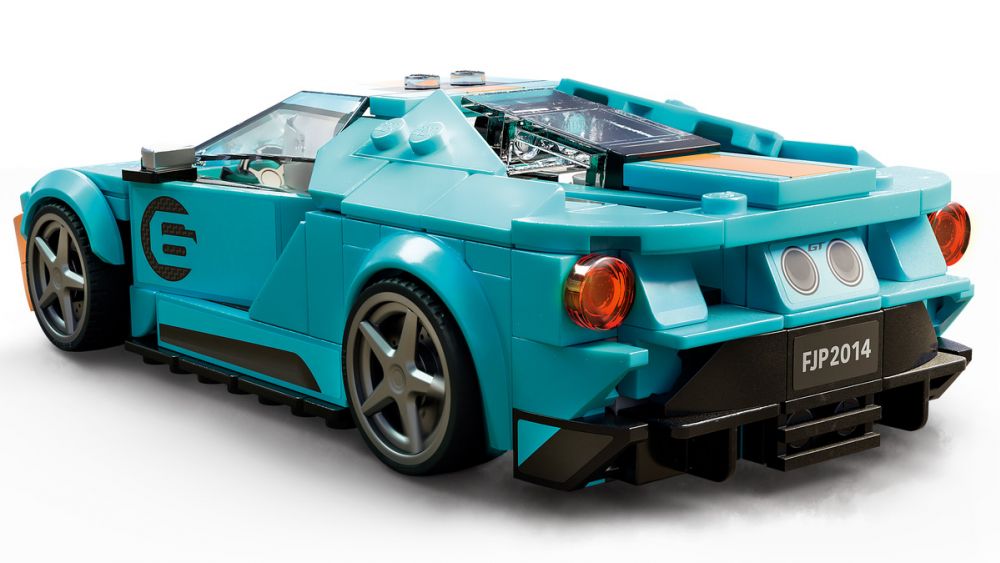 LEGO Speed Champions 76905 pas cher, Ford GT Heritage Edition et Bronco R