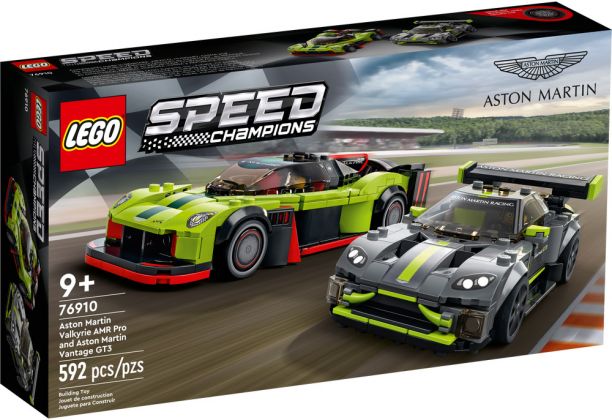 LEGO Speed Champions 76910 Aston Martin Valkyrie AMR Pro & Aston Martin Vantage GT3