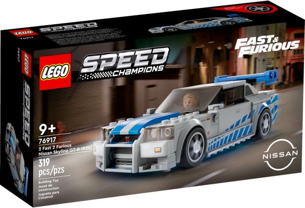 LEGO Speed Champions 76917 Nissan Skyline GT-R (R34) 2 Fast 2 Furious