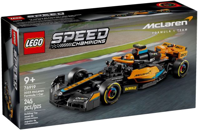 LEGO Speed Champions 76919 La voiture de course de Formule 1 McLaren 2023