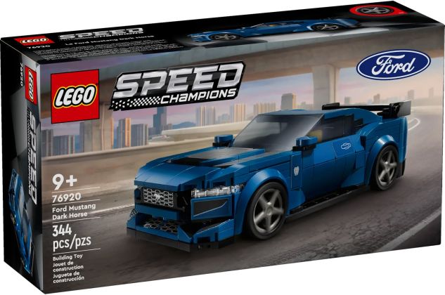 LEGO Speed Champions 76920 La voiture de sport Ford Mustang Dark Horse