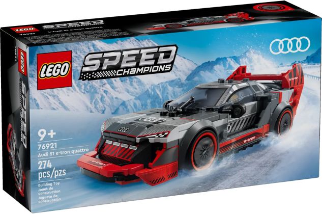 LEGO Speed Champions 76921 Voiture de course Audi S1 e-tron quattro