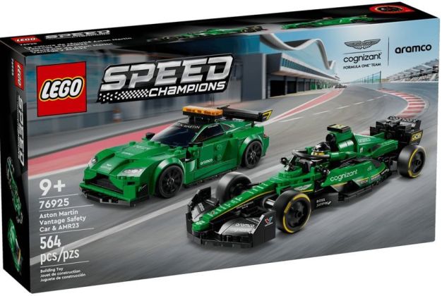 LEGO Speed Champions 76925 Aston Martin Vantage Safety Car & AMR23