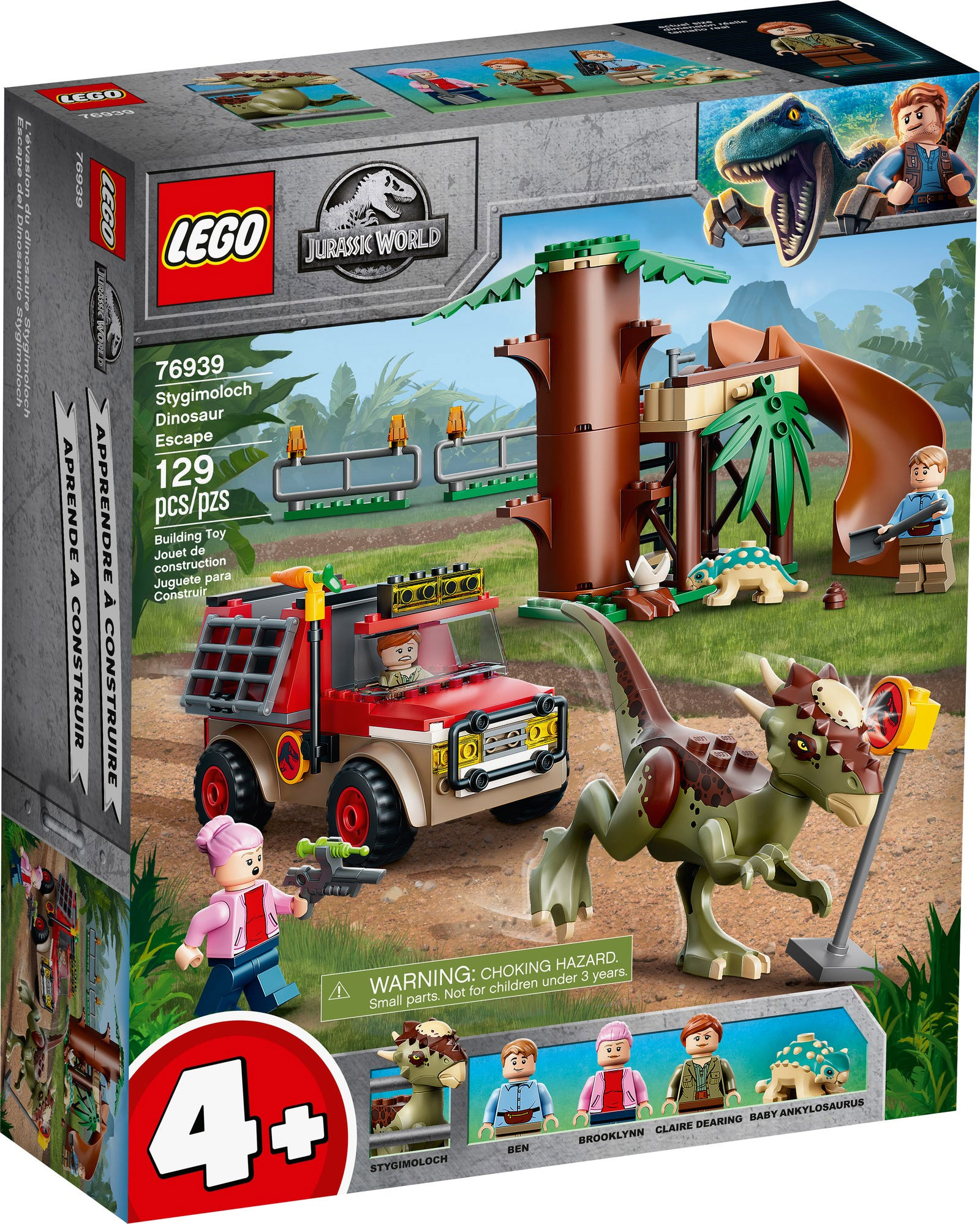 LEGO Jurassic World 76939 pas cher, L’évasion du Stygimoloch