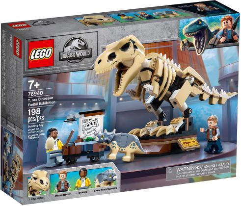 LEGO Jurassic World 76940 L’exposition du fossile du T. Rex