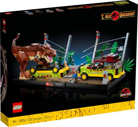 LEGO Jurassic World 76956 L’évasion du T. rex de Jurassic Park