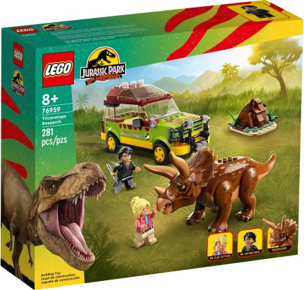 LEGO Jurassic World 76959 La recherche du tricératops