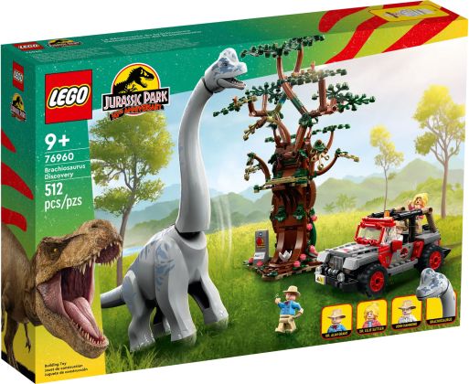 LEGO Jurassic World 76960 La découverte du brachiosaure