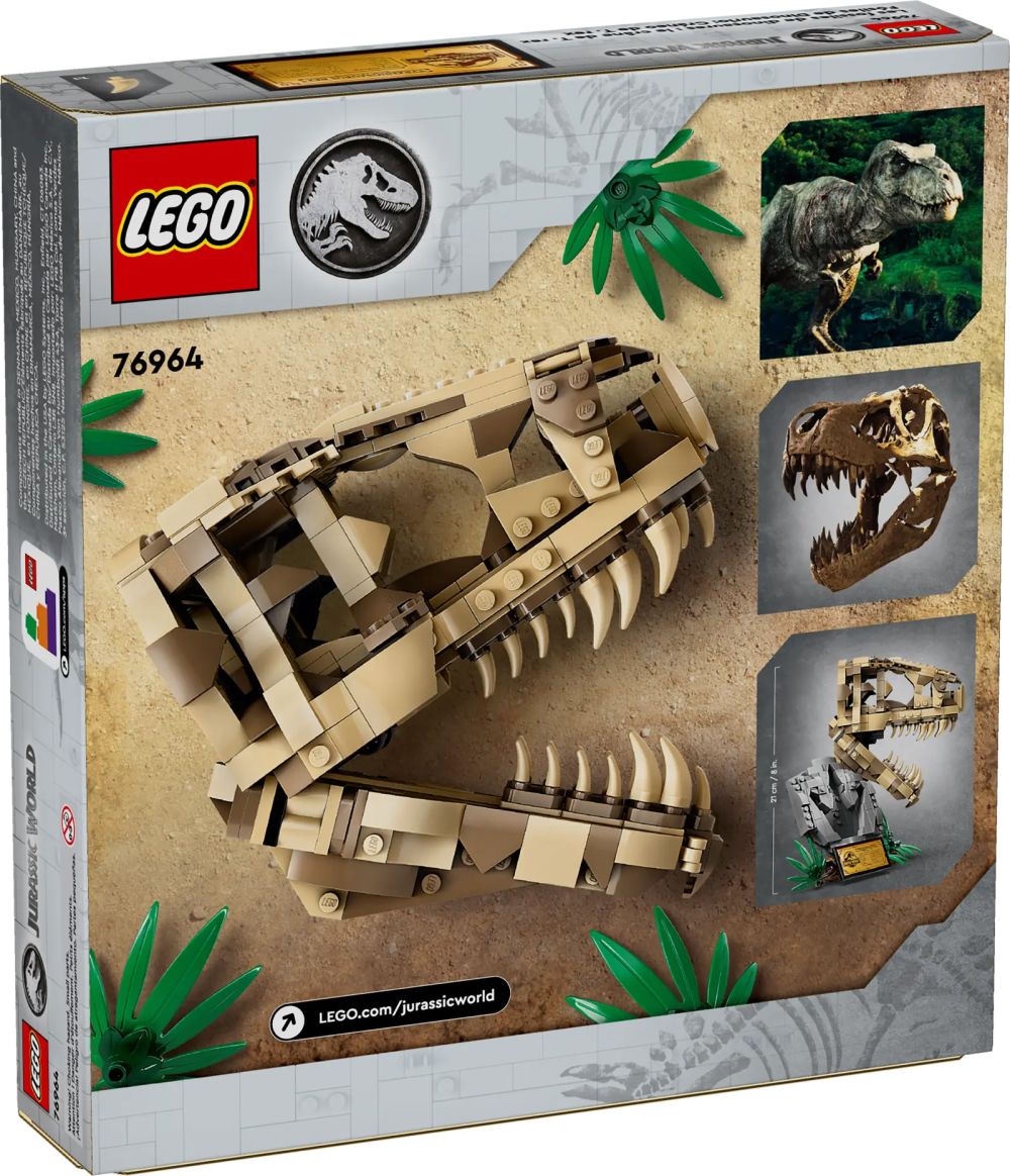 LEGO Jurassic World 76964 pas cher, Les fossiles de dinosaures