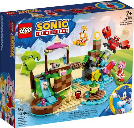 LEGO Sonic The Hedgehog 76992 L'île de sauvetage des animaux d'Amy