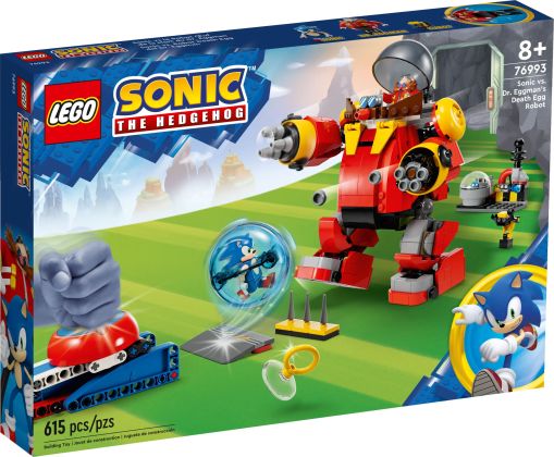 LEGO Sonic The Hedgehog 76993 Sonic contre le Death Egg Robot du Dr. Eggman