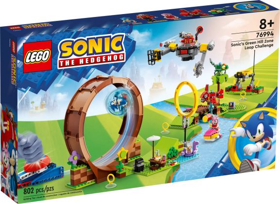 LEGO Sonic The Hedgehog 76994 Sonic et le défi du looping de Green Hill Zone