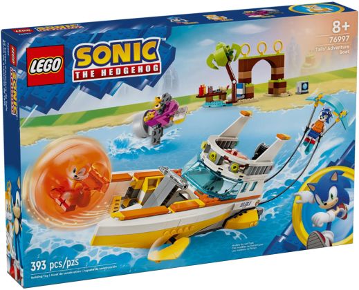 LEGO Sonic The Hedgehog 76997 Le bateau d’aventures de Tails