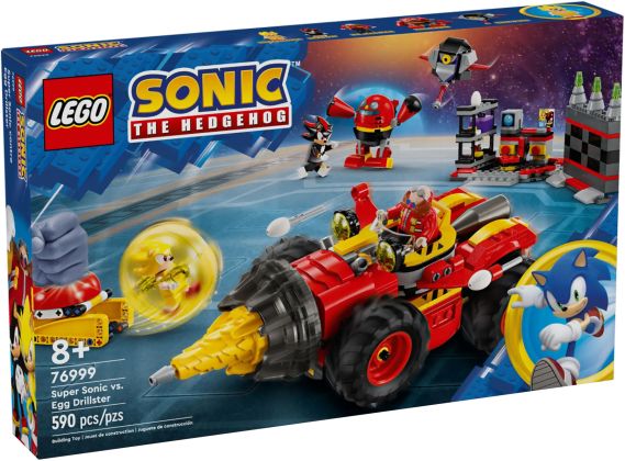 LEGO Sonic The Hedgehog 76999 Super Sonic contre Egg Drillster
