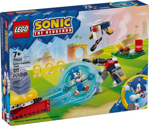 LEGO Sonic The Hedgehog 77001 Conflit au feu de camp de Sonic