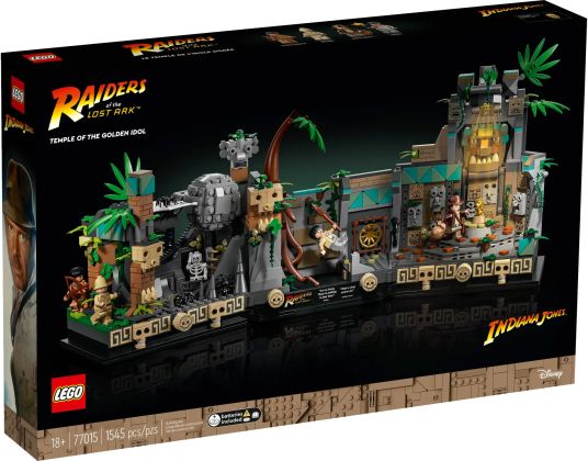 LEGO Indiana Jones 77015 Le Temple de l'Idole en Or