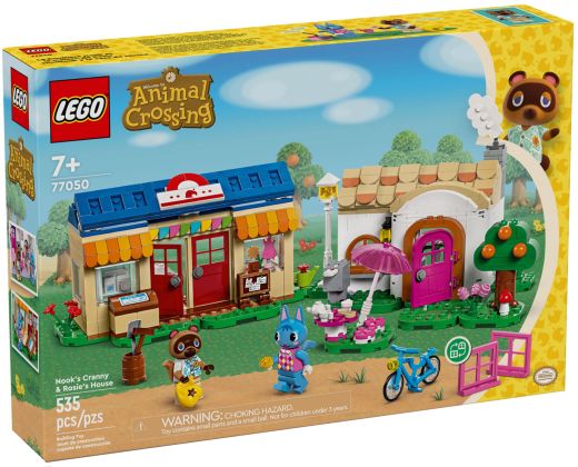 LEGO Animal Crossing 77050 Boutique Nook et maison de Rosie